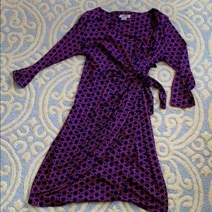 Motherhood Maternity Wrap Dress M. Worn once!